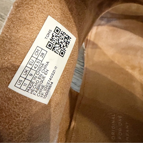 Toms Majorca Cream Linen Block Heel Sandal 11 Spring Summer Resort Europe - Picture 6 of 9